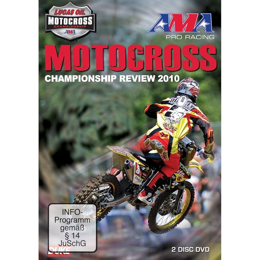 Amazon.com: AMA Motocross Championship 2010 (2 Disc) DVD
