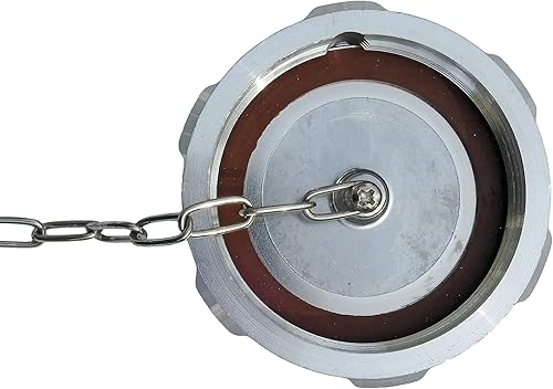 Miniatura 3 de Tapa de combustible diesel de aluminio sin bloqueo de 2 14 "para camiones de caja Ford GMC internacionales seleccionados