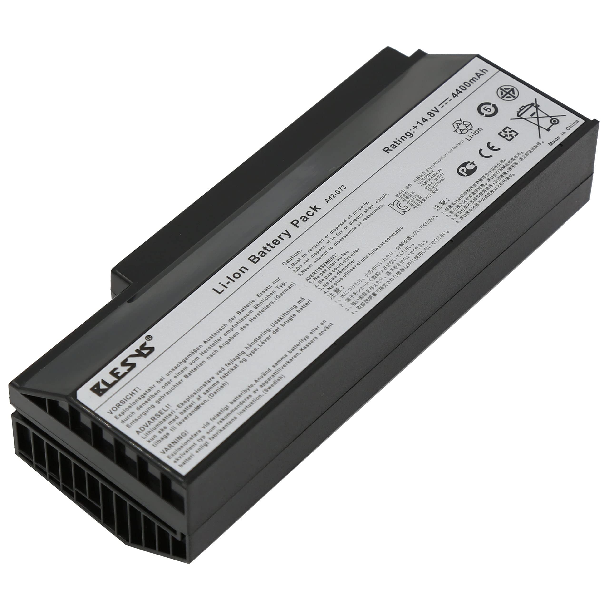 Image secondaire de BLESYS Batterie A42-G73 pour Ordinateurs ASUS G73 - 4400mAh