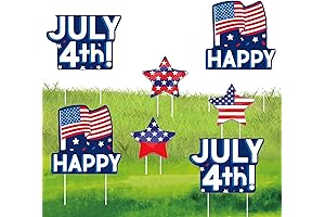Decorate Your Yard with Enchanting 4th of July Yard Signs