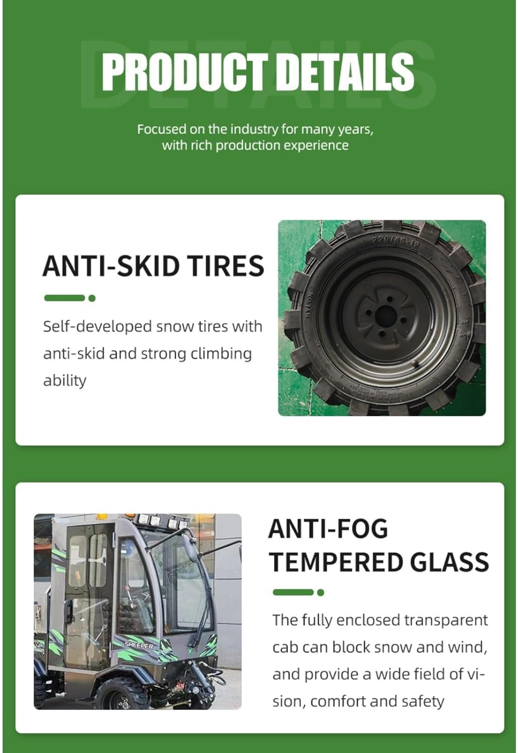 Lightweight Snow Blower Sweeper for Fast, Controlled Snow Removal on Sidewalks, Entryways, School Areas and Shopping Centers