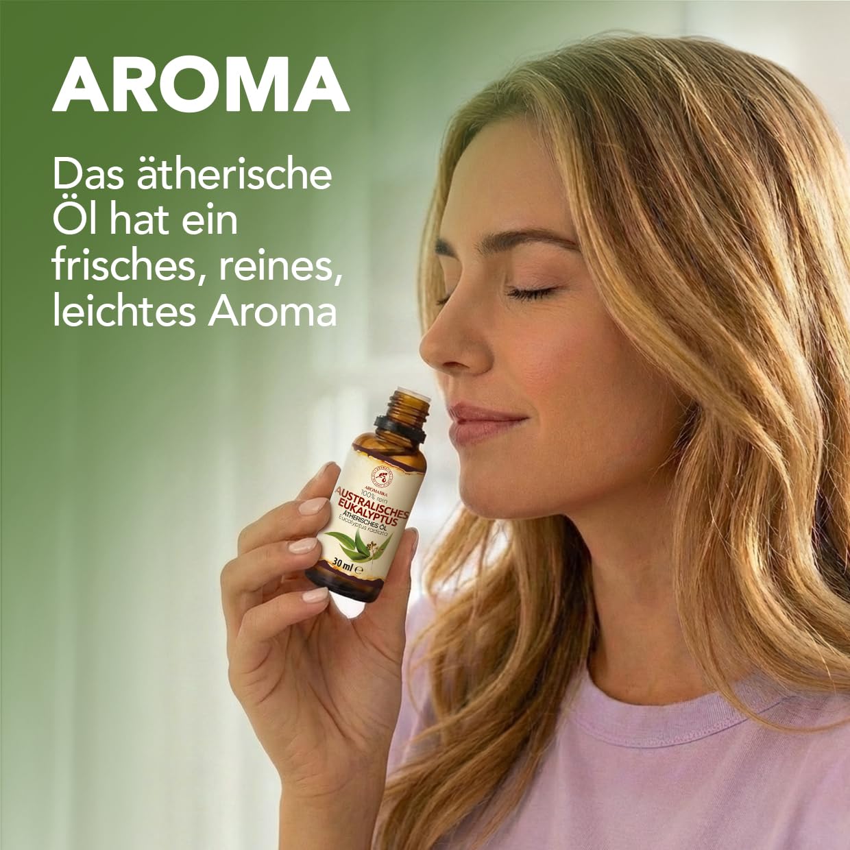 Olejek Eteryczny z Australijskiego Eukaliptusa 30 ml - Olejek Aromatyczny do Dyfuzora - Aromaterapia - Świece Zapachowe - Mydła - Odświeżanie Powietrza