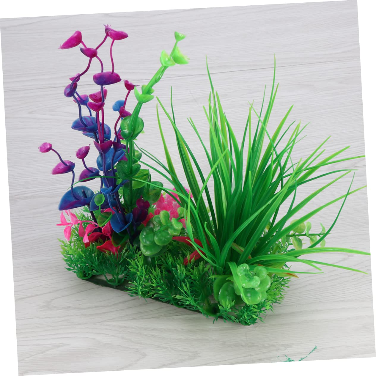 DOITOOL 3 Piezas Plantas de pecera Plantas Falsas Decoraciones de peceras para pecera decoración Artificiales de Acuario Algas Marinas Decorar Flores Falsas