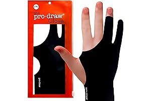 Premium Drawing Gloves for Enhanced Tablet and Digital Art Experience
