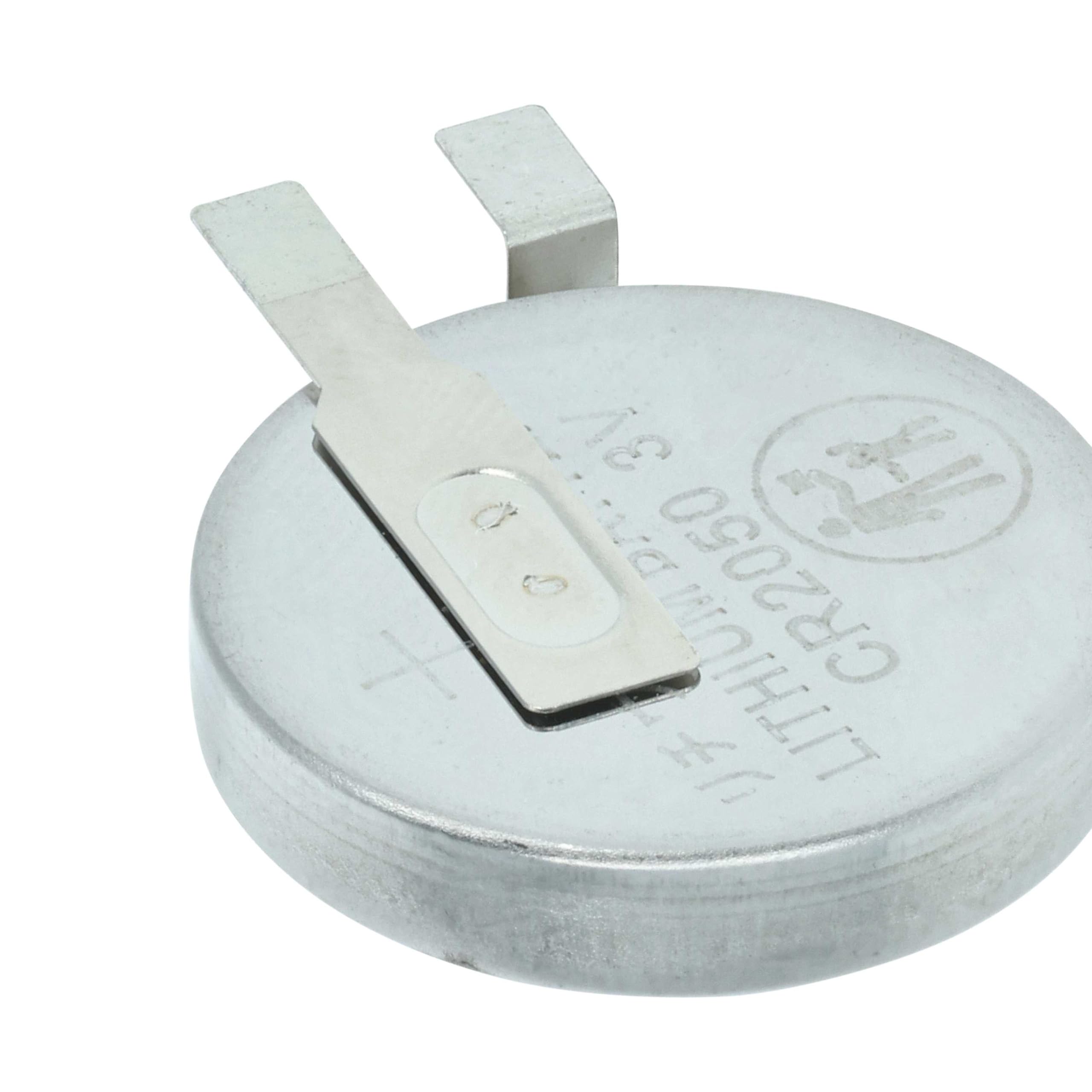vhbw 10x Li-Ion Batería de botón de Repuesto reemplaza Maxell CR2050HR 350 mAh 3 V Compatible para lámparas solares, etc.