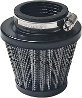 Vista 7 de Filtro de aire de 38 mm rojo Kit de inducción de entrada universal para GY6 50cc QMB139 Taotao Sunl BMS Lance Wildfire Motoneta Scooter Predator