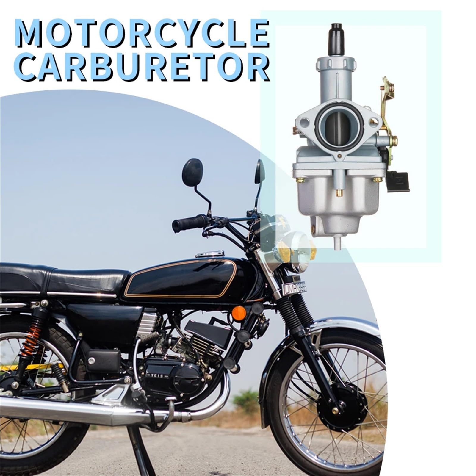 Gaźniki motocyklowe Gaźnik PZ26 PZ27 PZ30 pasuje do Honda ATV Dirt Bike Scooter Pit Bike Go-kart zamiennik 4 suwowy 26 27 30 MM(PZ27 Automatic)