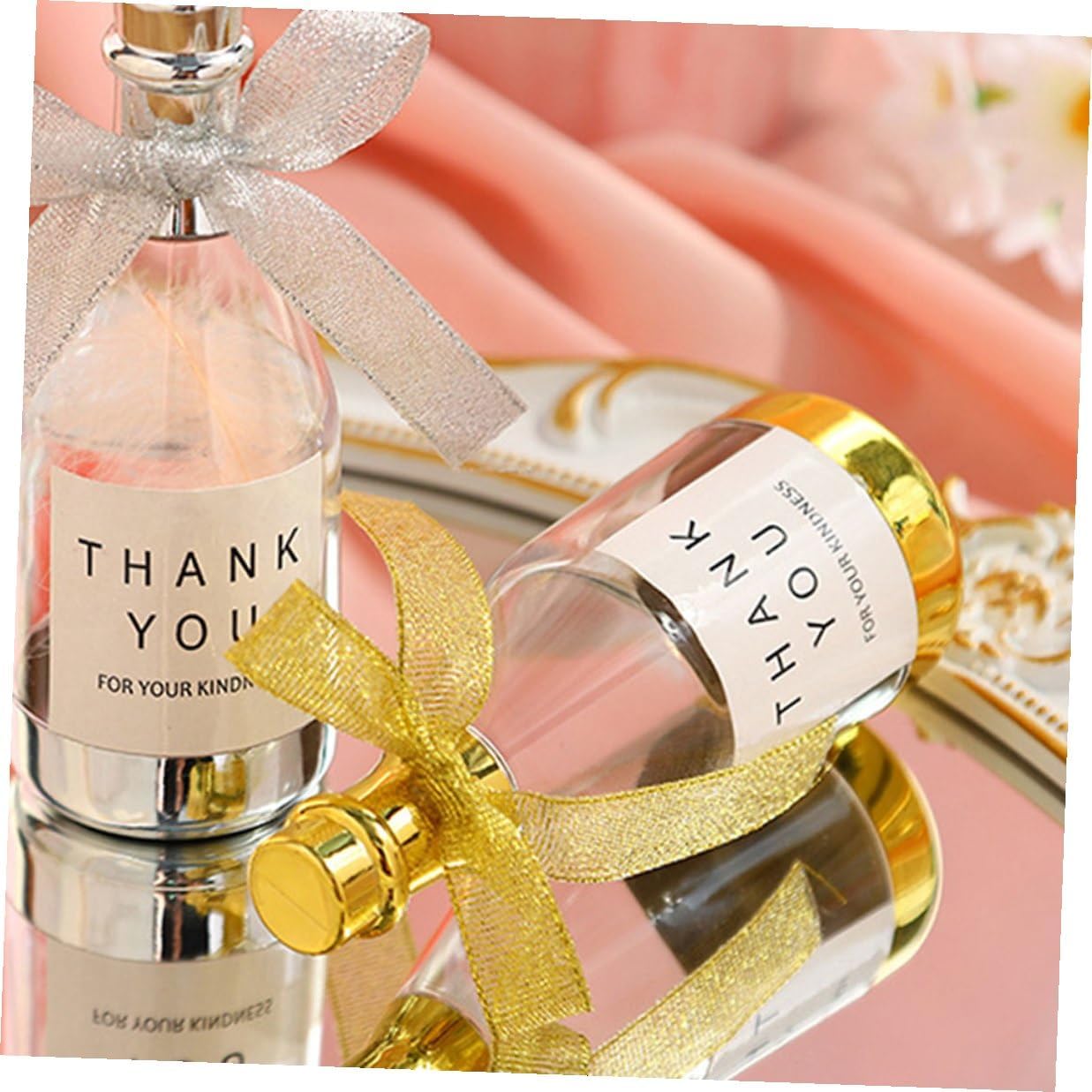 20pcs Gold Wine Bottle Shaped Candy Boxes Large Chocolate Storage Containers Wedding Party Favors Bridal Shower Candy Cases