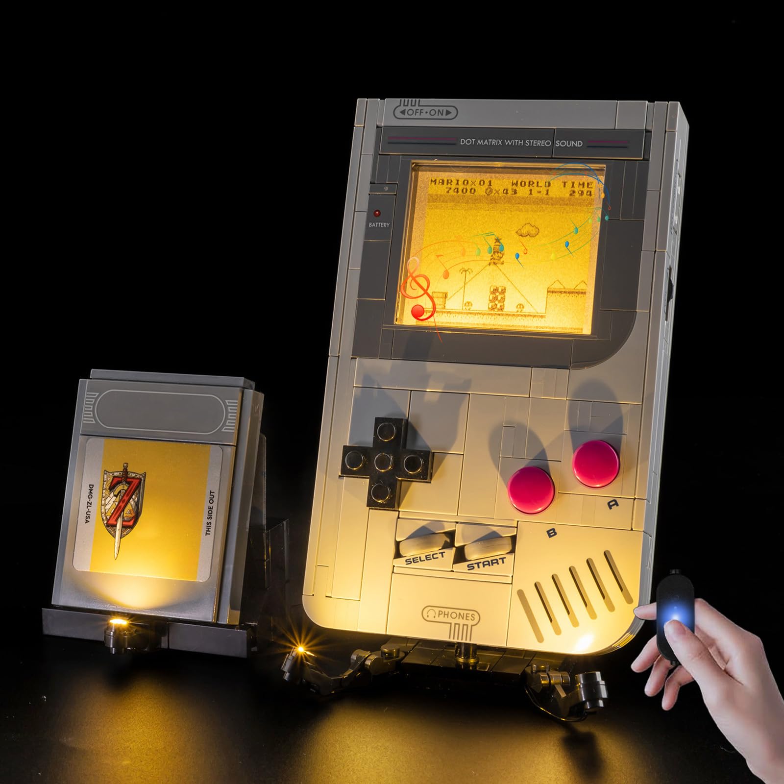 Amazon.co.jp: Nitemode ライトキット レゴ(LEGO) 72046 ゲームボーイ 
