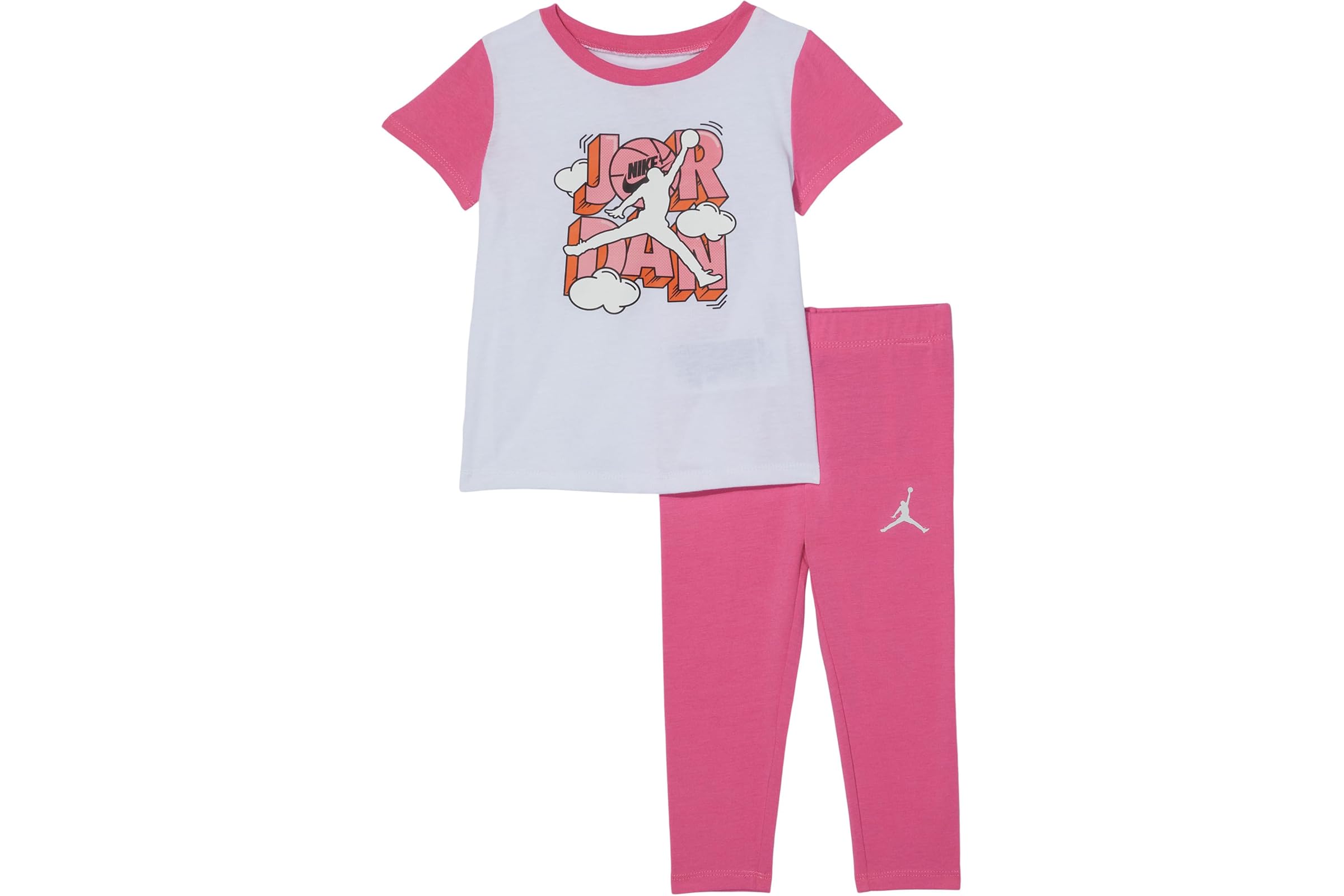 Jordan Kids Stack of Clouds Leggings Set (Infant)