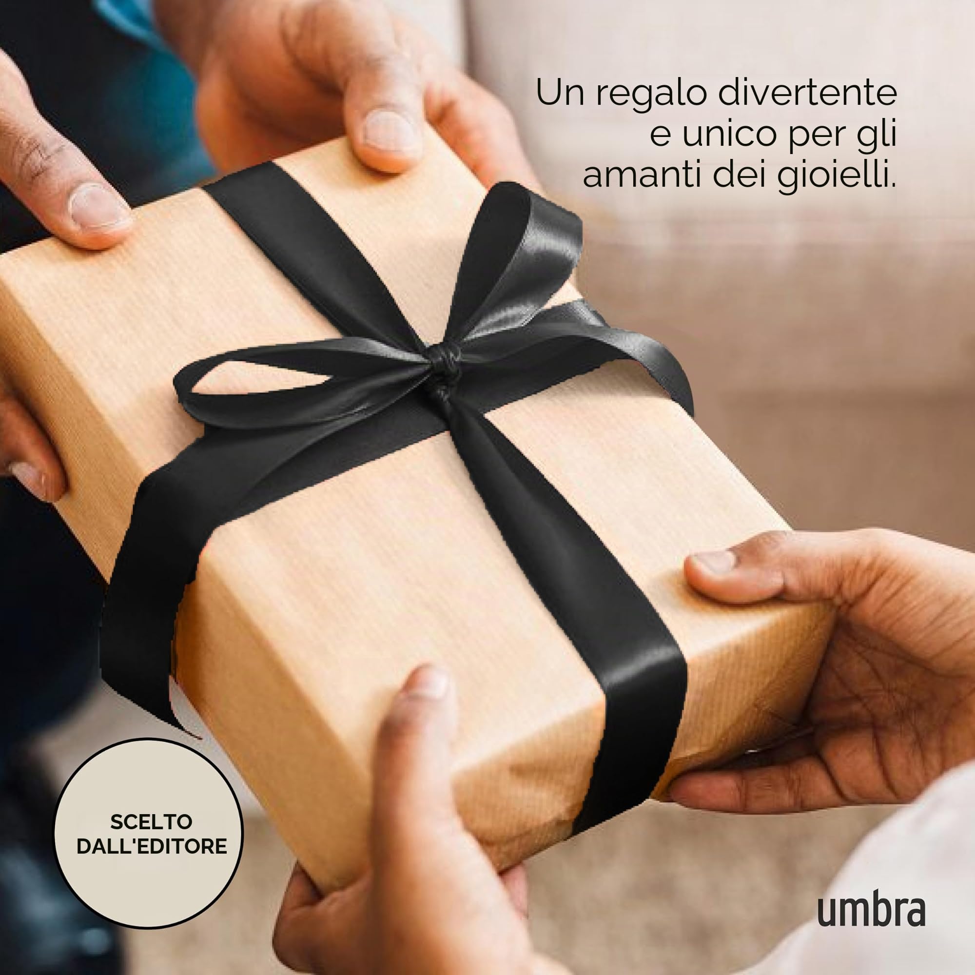 Umbra Ferris - Organizer per Gioielli, in Legno, Naturale, Naturale