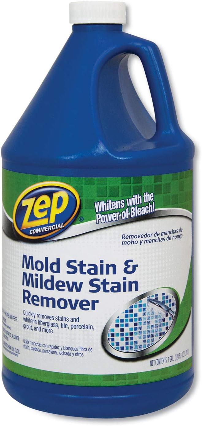 Zep ZUMILDEW128C Mold Stain and Mildew Stain Remover, 1 gal