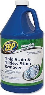 Zep ZUMILDEW128C Mold Stain and Mildew Stain Remover, 1 gal, 4/Carton