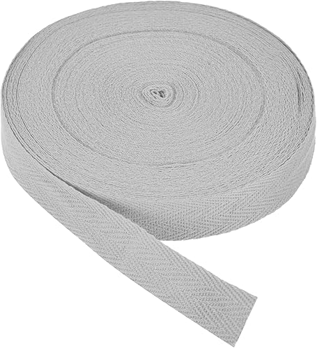 Vista 241 de PATIKIL Cinta de Sarga de Algodón de 3/4 Pulgada 50 Yardas Cinta de Algodón Cinta al Bies de Encuadernación Ribete de Cinta de Espiga para Costura