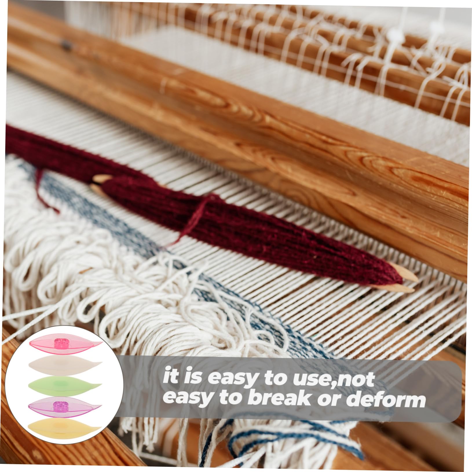 20 Stück Schiffchen Strickwerkzeuge, DIY Occhi Schiffchen, Webstäbe, DIY Webwerkzeug, Wandteppich, Handarbeitswerkzeuge, Webzubehör, Stricken, Webwerkzeuge, Weben,