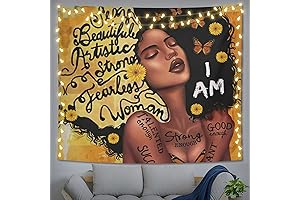 Maynofu Tapestry: Enhance Your Space with Vibrant Yellow Tapestry