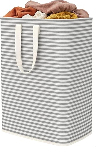 Miniatura 15 de Lifewit Paquete de 2 Cestas de Ropa Grandes Plegables, Cestas de Lavandería Independientes Impermeables con Asas de Fácil Transporte para Cuarto