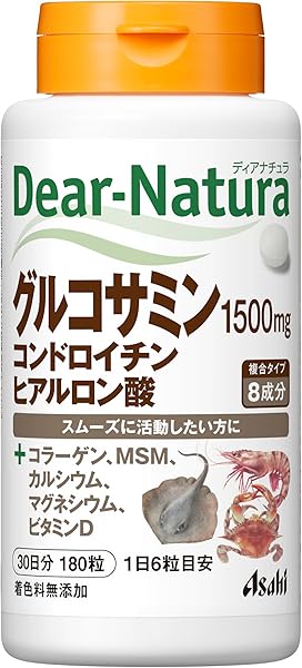 ディアナチュラ グルコサミン・コンドロイチン・ヒアルロン酸 180粒