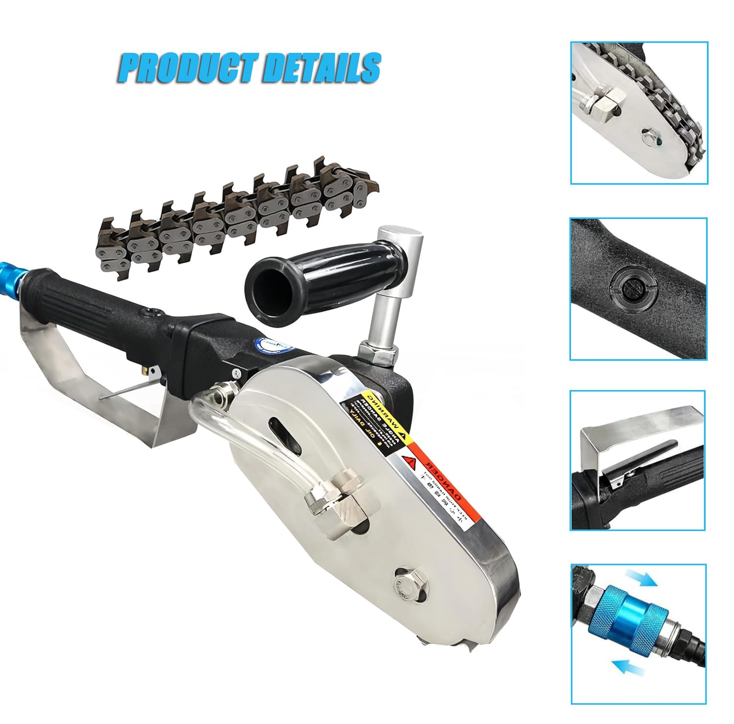 Herramienta neumática de eliminación de residuos, cortador de bordes de papel para cartón y cartón corrugado, aleación de acero, presión de entrada de 6 a 8 kg, máquina de corte
