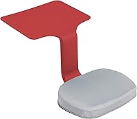 Vista 15 de ECR4Kids The Surf - Escritorio portátil con cojín, asiento flexible, color negro