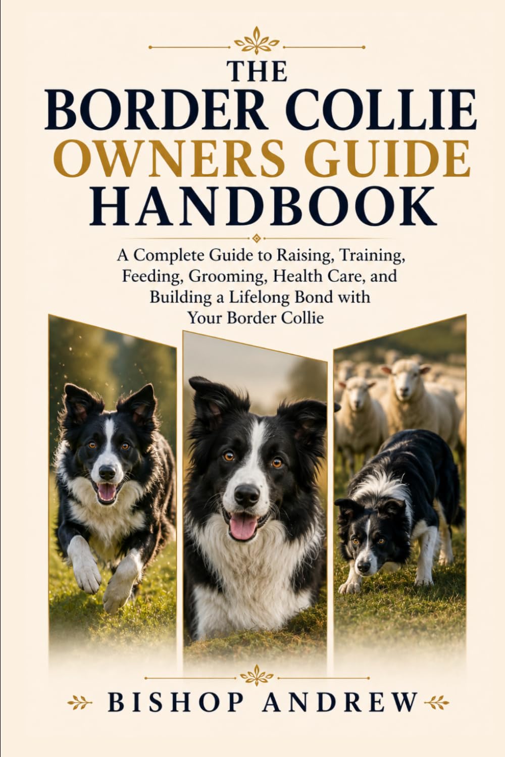 The Border Collie Owners Handbook: A Complete Guide to Raising, Training, Feeding, Grooming, Health Care, and Building a Lifelong Bond with Your Border Collie
