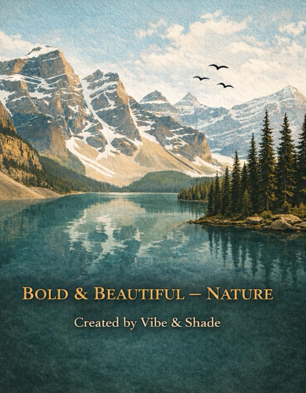 Bold and Beautiful - Nature (Bold and Beautiful Coloring Book)