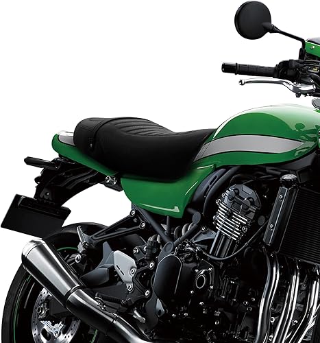 Miniatura 2 de TCT-MOTORPARTS Asiento de pasajero de una pieza para Kawasaki Z900RS ZR900 2018-2024 (negro)