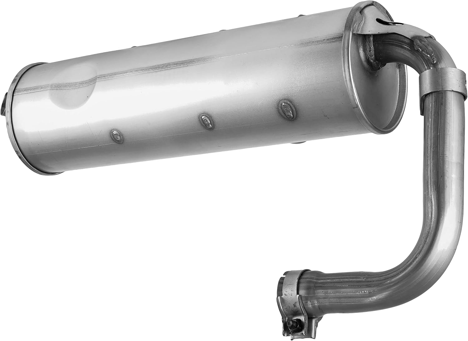 Caltric Exhaust Muffler with Spark Arrester And Gasket Compatible with Yamaha Rhino 660 Yxr660Fa 2004-2007