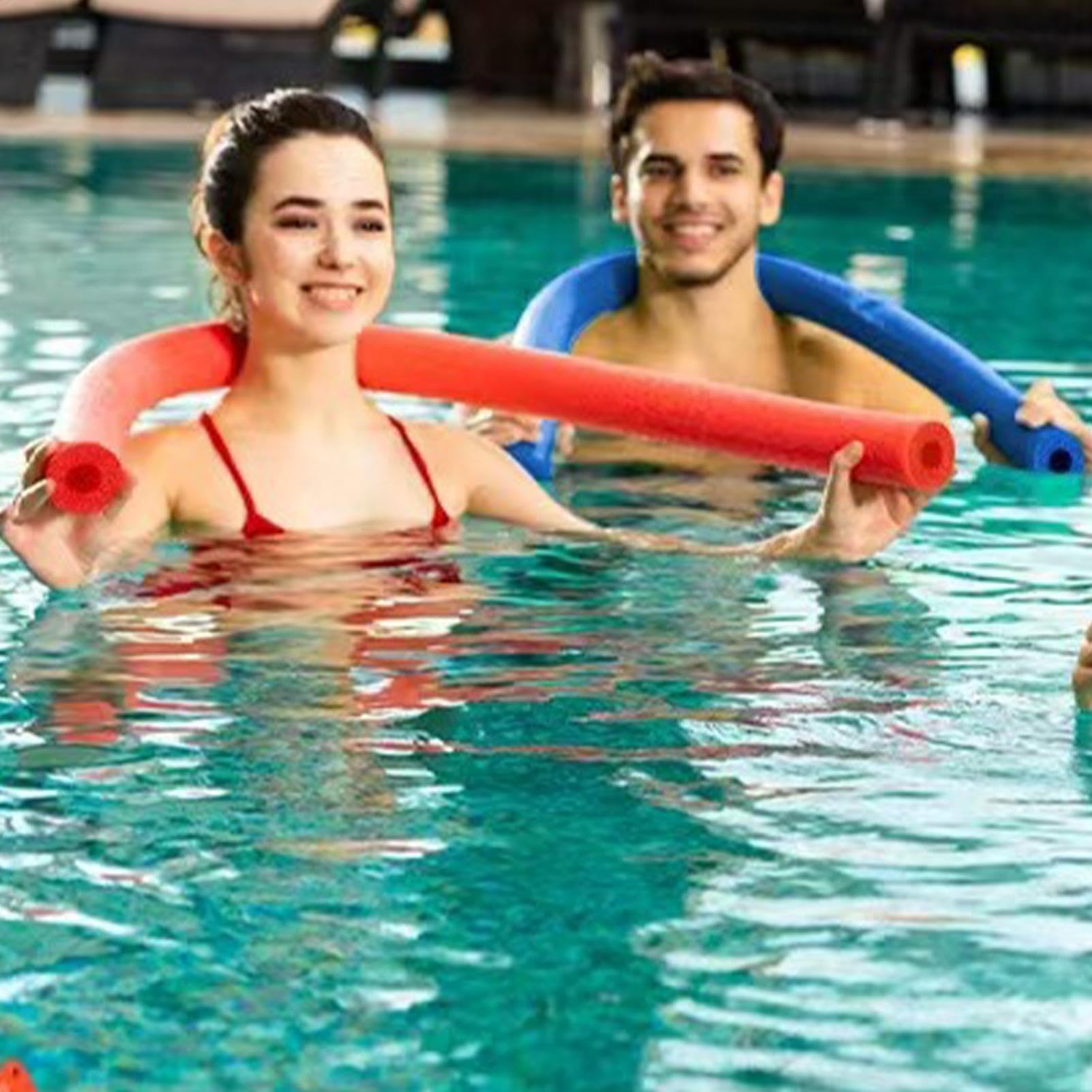 Swimming Noodles, 2 Pieces Float Pool Noodles With Hole - Image 4