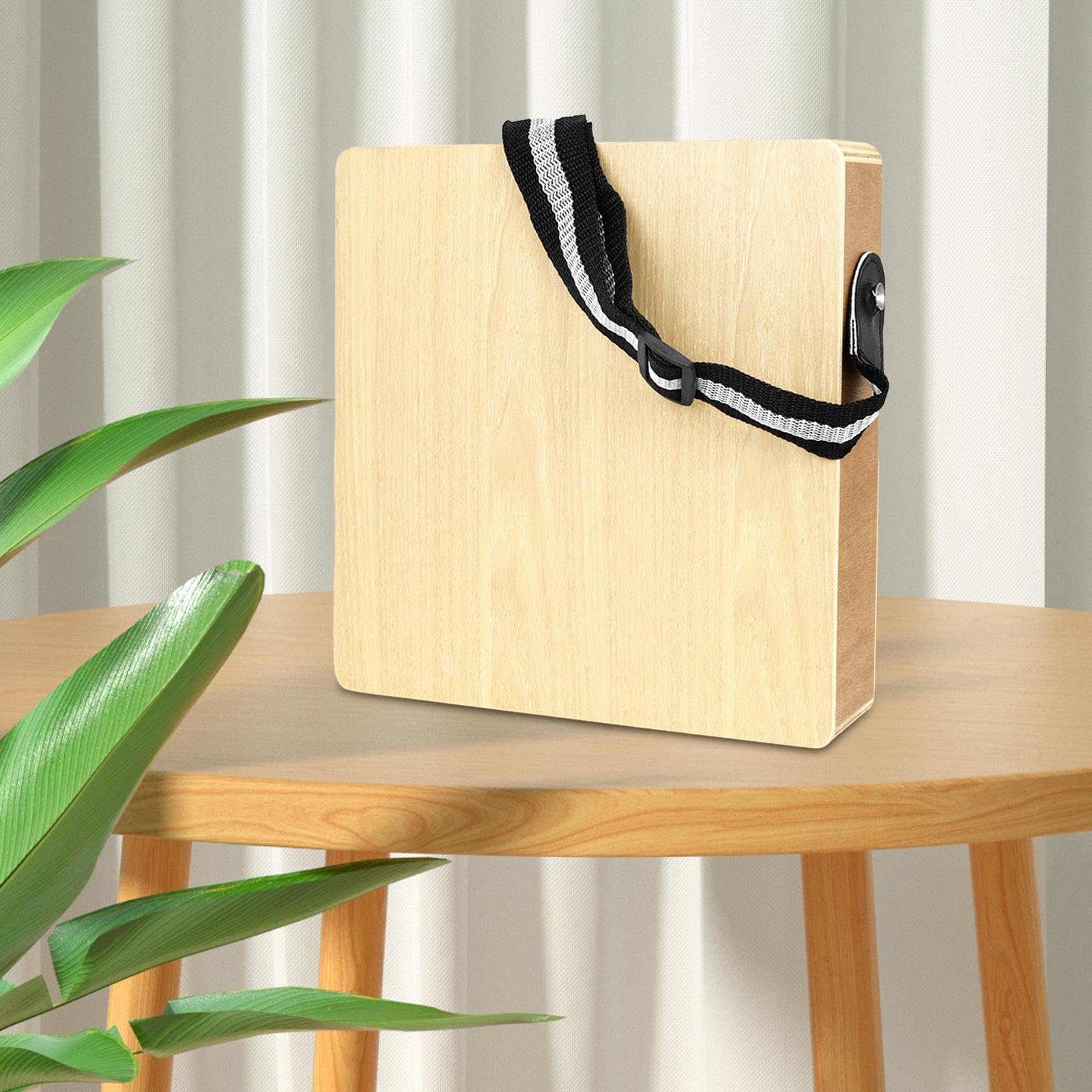 Schlaginstrument, Handpercussion Box, Kompaktes Musikinstrument Aus Holz, Tragbar, Robuste Materialien, Geeignet für Unterricht Und Aufführungen