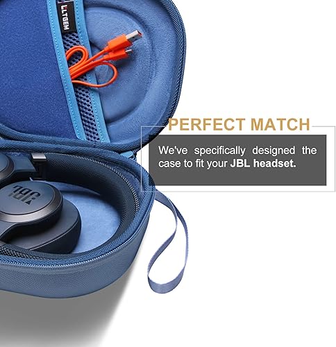 Miniatura 4 de LTGEM - Funda rígida de EVA para JBL Live 770NC660NC650BT460NC670NC400BT500BT y JBL Tune