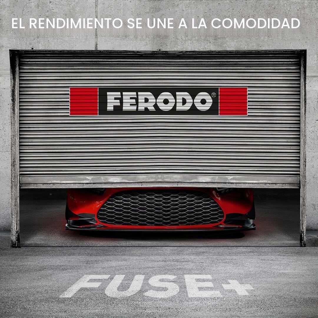 FERODO Juego de pastillas de freno Delantero preparado para indicador de desgaste sin accesorios FDB1773 Juego de pastillas de freno Compatible con BMW 3 Touring E91 3 Sedán E90 5 Sedán F10
