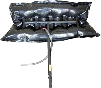 Fireplace draft stopper large plug - fits most masonry fireplaces with dampers up to 38x16"