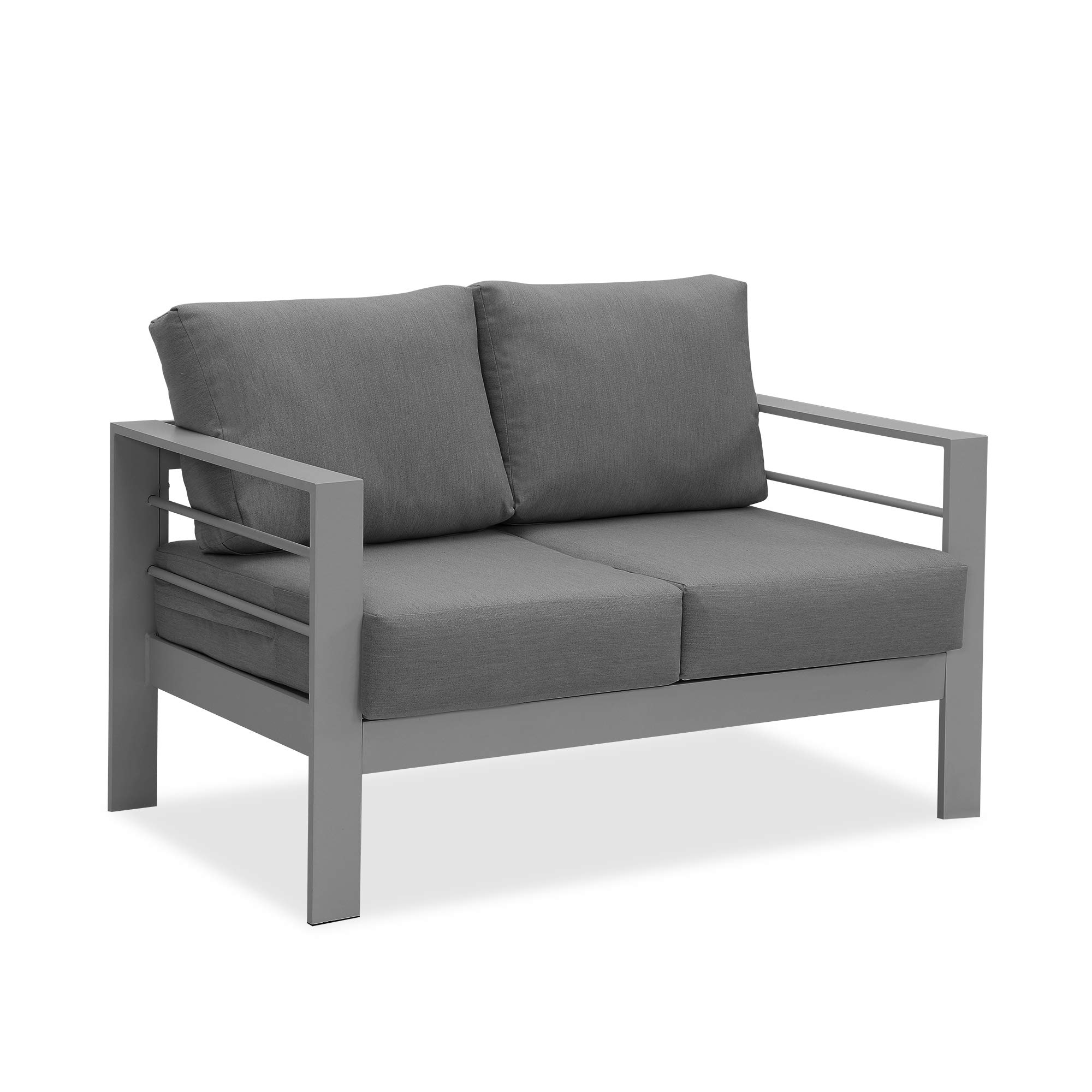 Buy Wisteria Lane Patio Furniture Aluminum Loveseat, AllWeather