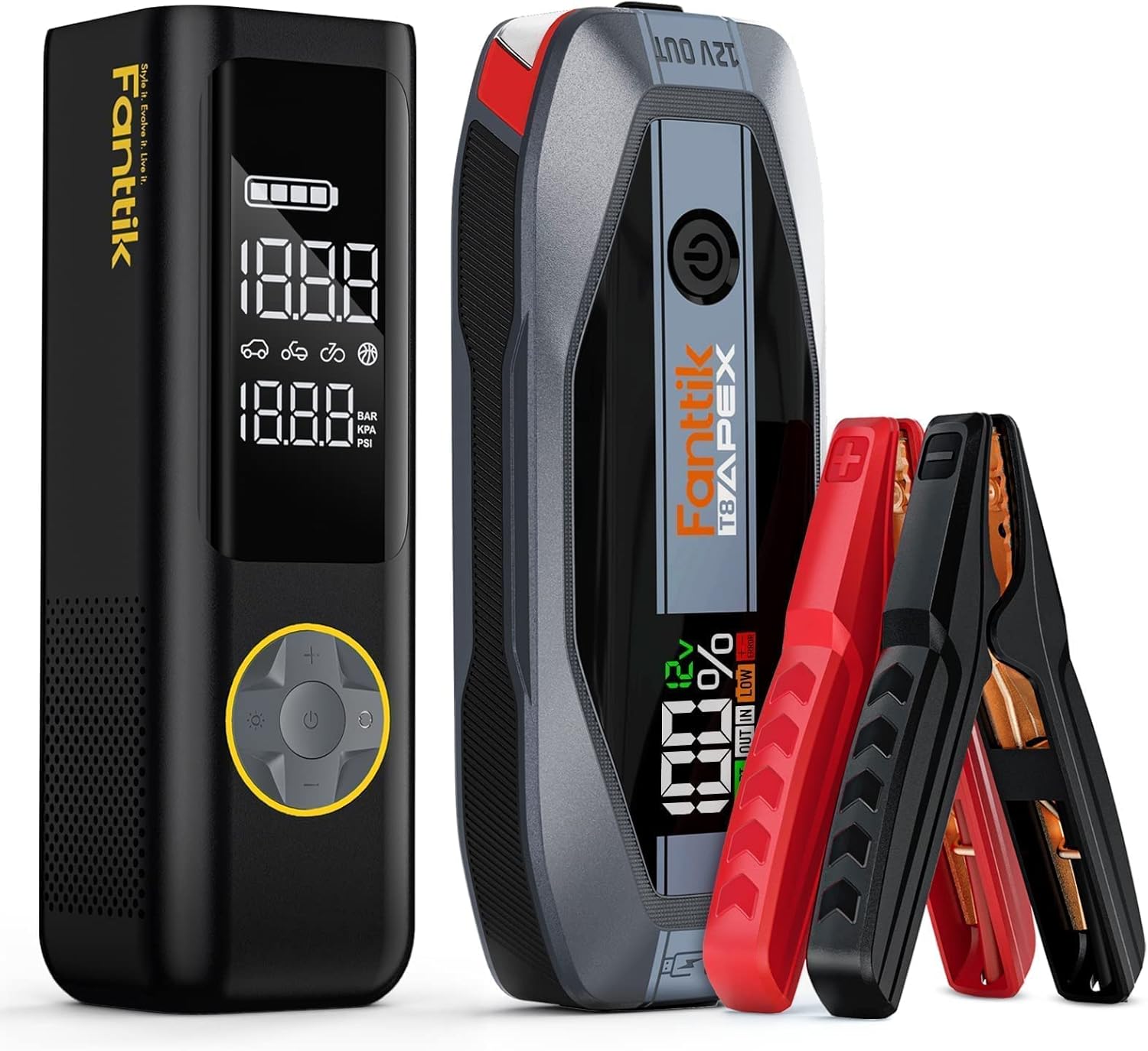 Fanttik X8 APEX Tire Inflator Portable Air Compressor and