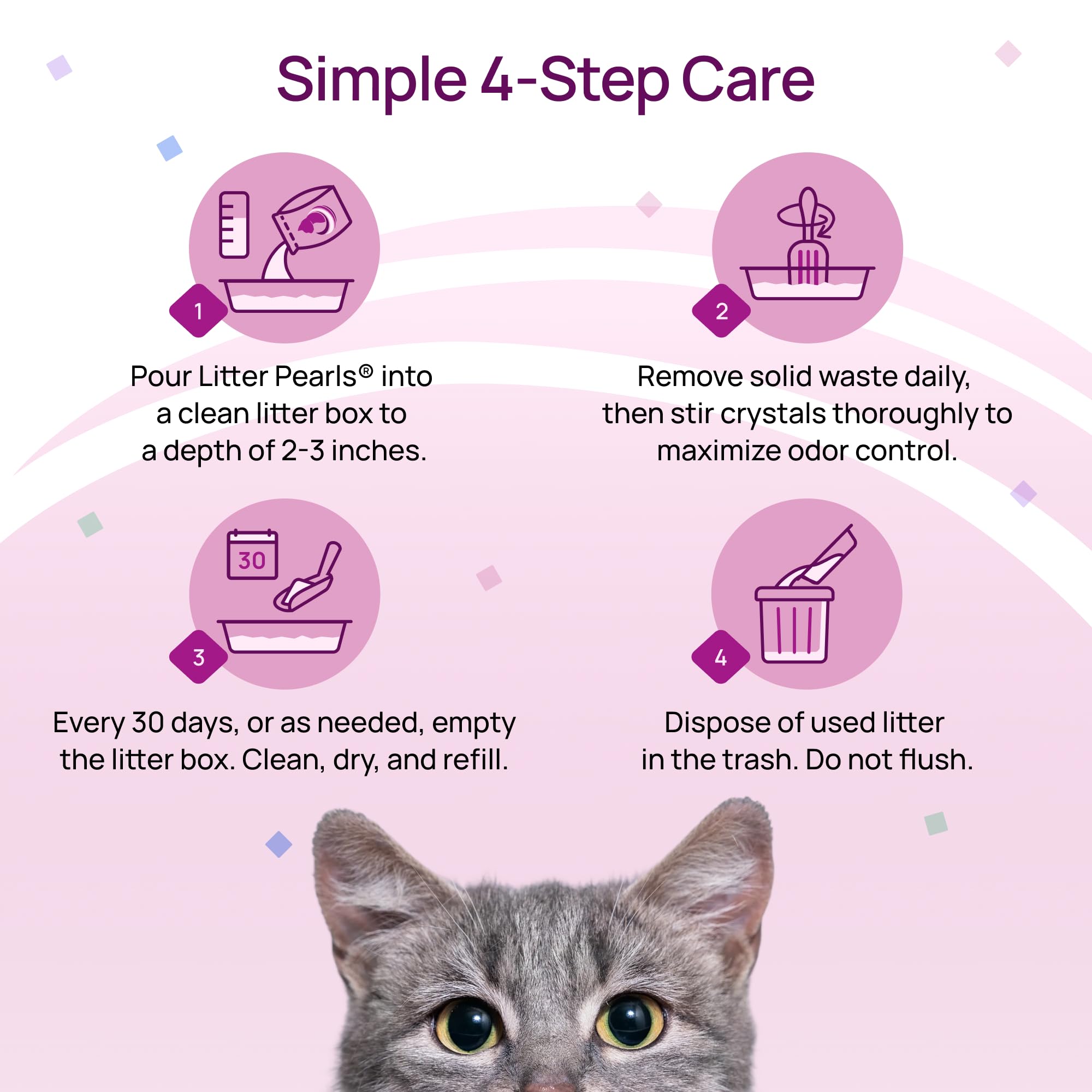 Ultrapet Litter Pearls Micro Crystals Cat Litter by