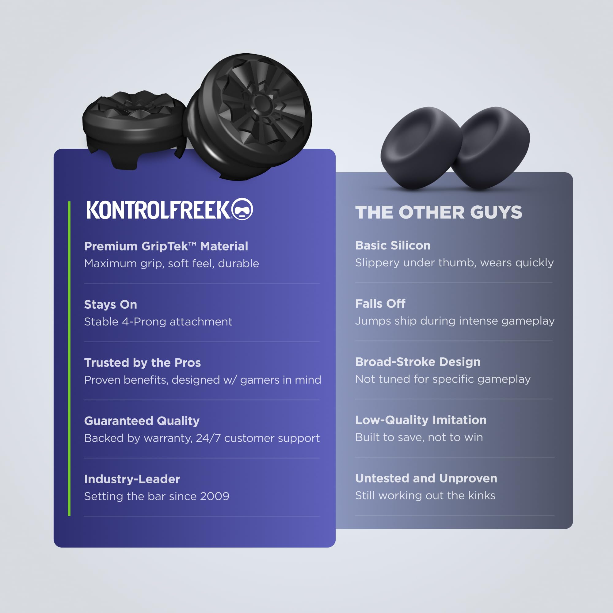 KontrolFreek FPS Freek Galaxy Black pour Manette Xbox One et Xbox Series X | 2 joysticks performants | 1 Taille Haute, 1 mi-Haute | Noir (édition limitée)