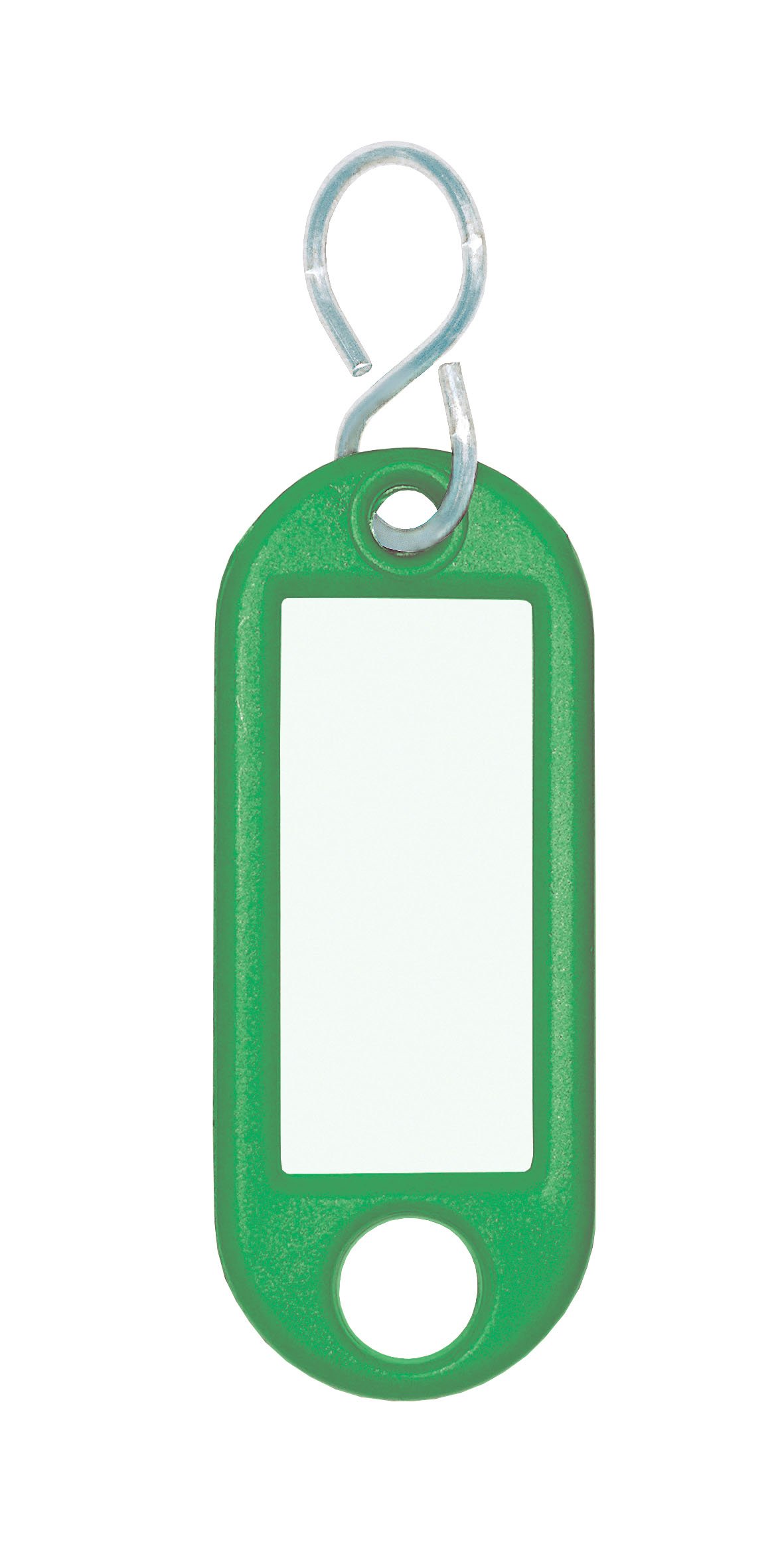 Portachiavi Wedo In Plastica Con Etichette Sostituibili - 10 Pezzi, Colori Assortiti, Con Gancio A S