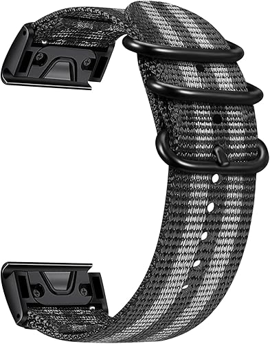 Miniatura 8 de Fintie Correa compatible con Garmin Fenix 8 2.008 in / 7X / 6X / 6X Pro / 5X / 5X Plus / 3/3 HR/Descent Descent MK2i/Tactix Charlie Watch, 1.024 in