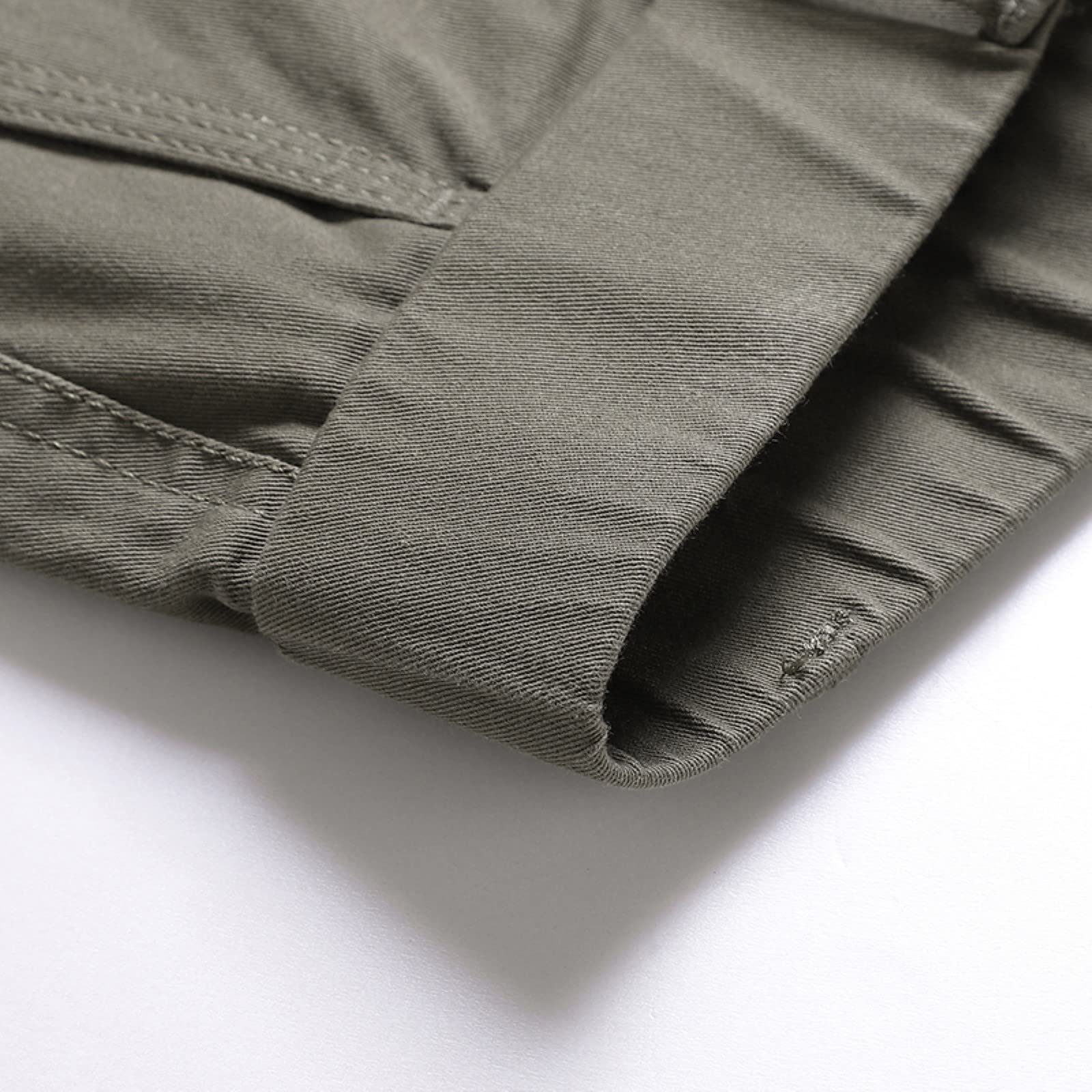 Outdoorhose Herren Winter Cargohose für Herren, einfarbig, Multi-Pocket-Tether-Stretch, einfarbig Freizeithose Herren
