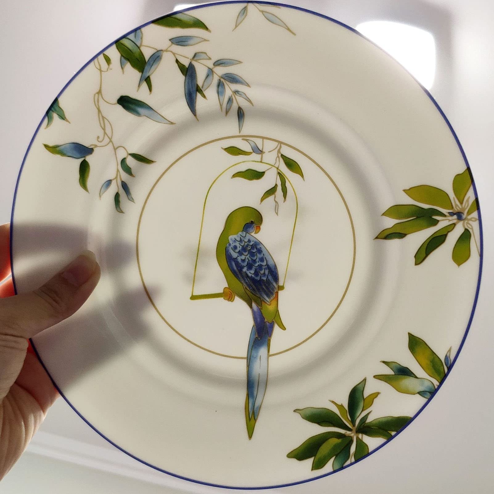 Zestaw naczyń z porcelany i misek w jakości AB, 4-częściowy zestaw naczyń z porcelany kostnej, 1 porcja, zastawa stołowa