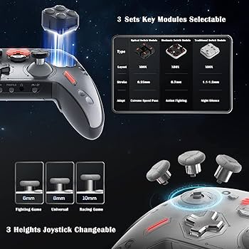 Amazon.com: BEITONG Zeus 2 Elite Wireless Controller - Hall