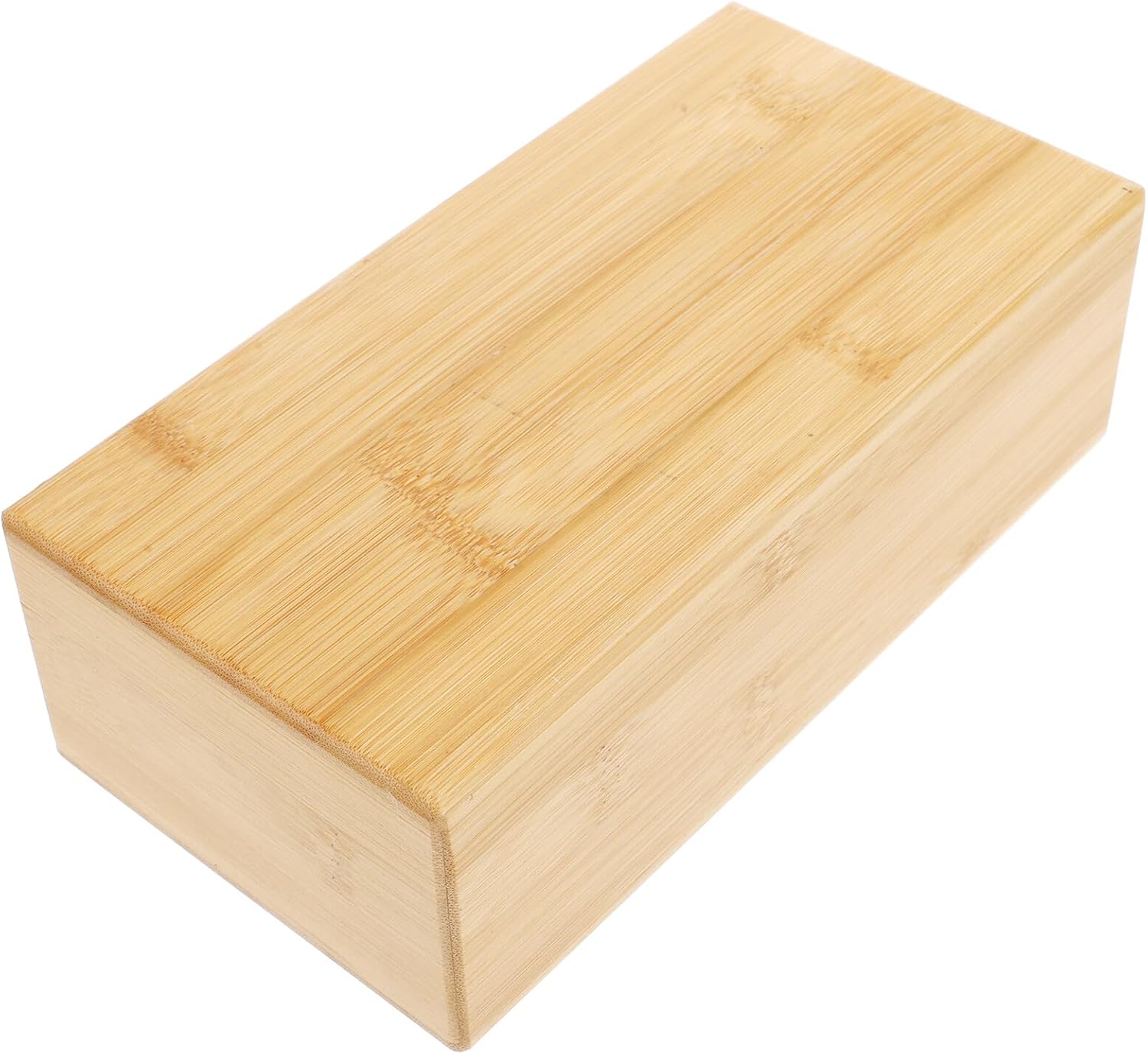 Toyvian Natural Yoga Block Set, Portable Yoga Bricks for Exercise and Indoor Training, Eco-friendly Non-toxic Material for Balance, Dance Workouts, and Fitness Support