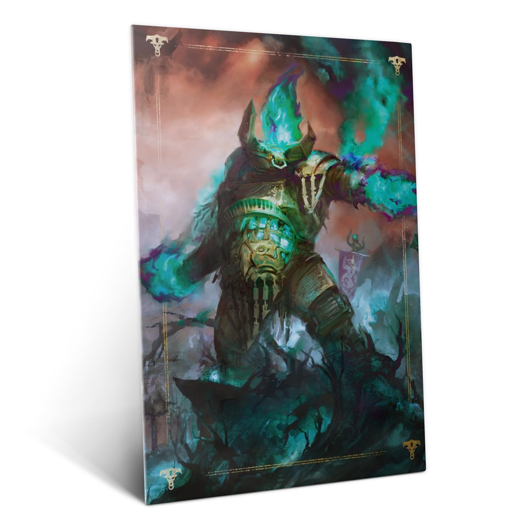 Displate Metall Poster Warhammer Dominator Engine Größe M