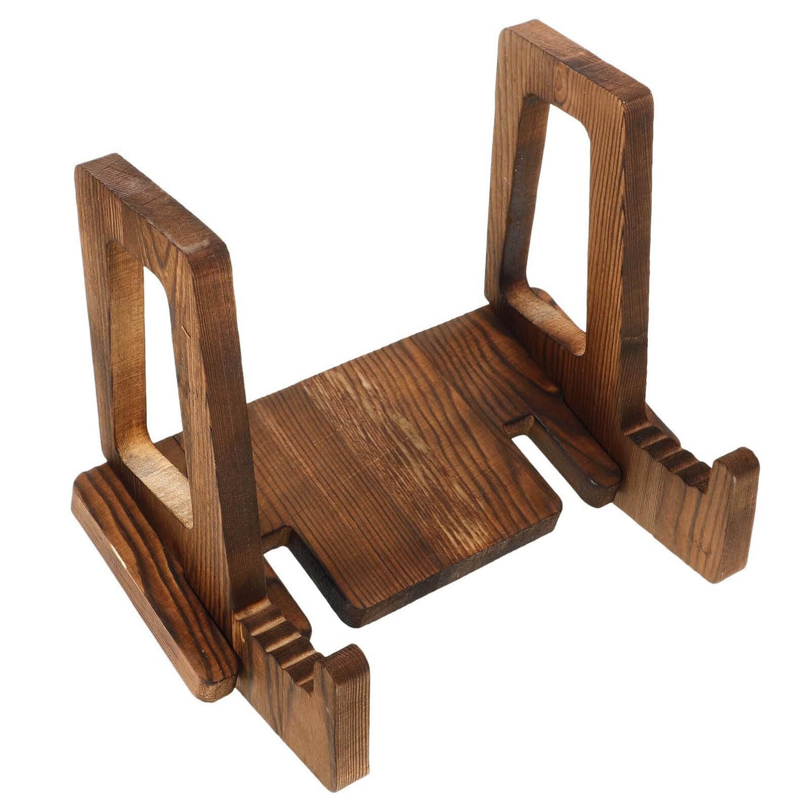 Organizador de recetas de madera: el soporte para libros ideal en tu cocina