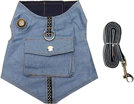 Amazon 犬 ハーネス Hcgs ハーネス 犬 用 デニムの犬のベストハーネスベルトセット星のミニサイズの犬ジーンズの服の上着 泰迪梗子のペット用品を着ています Hcgs しつけ用リード 通販 Amazon 犬 ハーネス Hcgs ハーネス 犬 用 デニムの犬のベストハーネスベルトセット星のミニサイズの犬ジーンズの服の上着 泰迪梗子のペット用品を着ています Hcgs しつけ用リード 通販