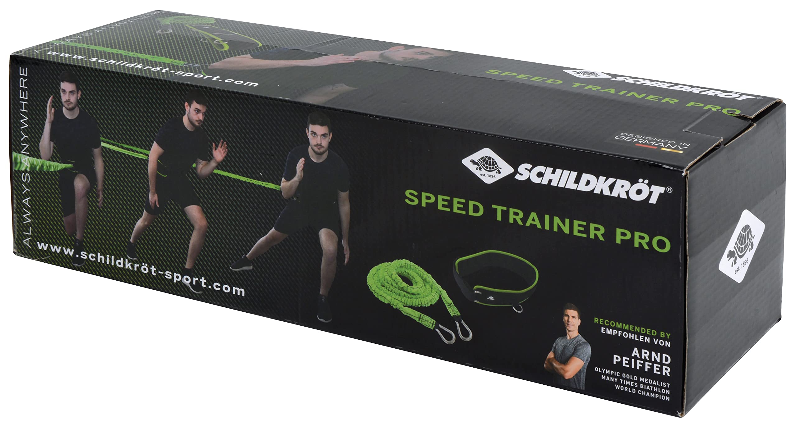 Schildkröt® Speed Trainer Pro, Gürtel und Expander im Set, in 4-Farb Karton, 960073