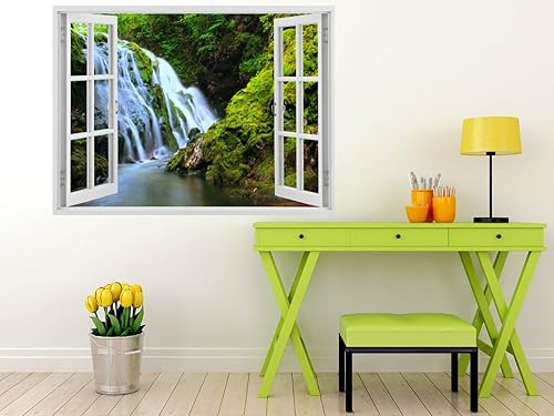 Miniatura 5 de Mi Alma Enorme calcomanía de vinilo 3D para pared, marco de ventana blanco, decoración del hogar, calcomanía de pared extraíble, 33.5 x 47 pulgadas