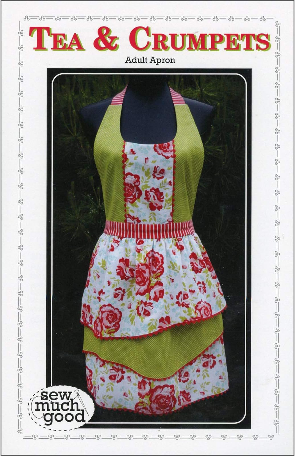 SEW MUCH GOOD Tea & Crumpets Apron Sewing Pattern