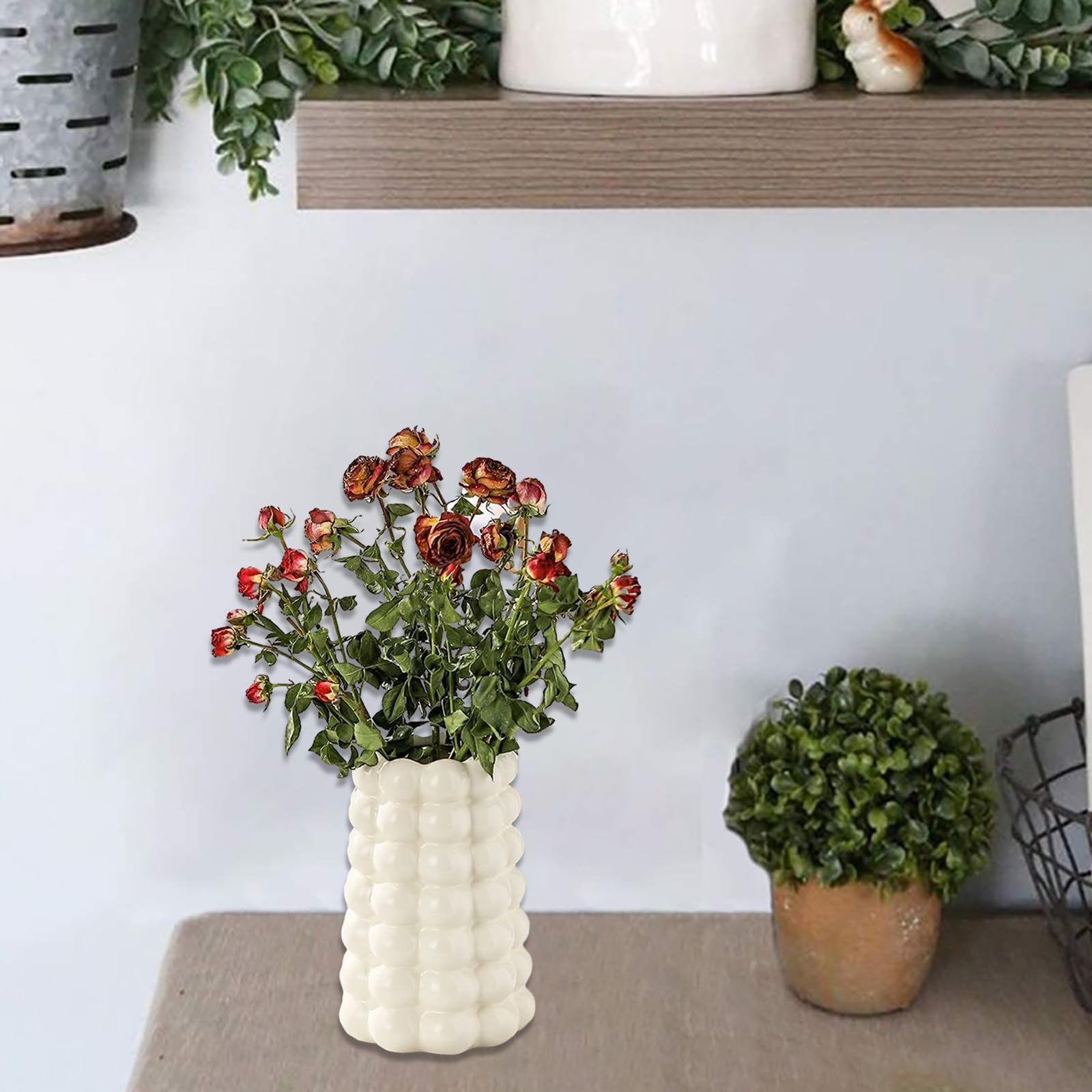 Perline geometriche Bolla Gesso Stampo in Silicone Vaso Scatola di Immagazzinaggio Stampo per Fare Vaso di Fiori Portapenne Titolare per Calcestruzzo Cemento Resina Casting